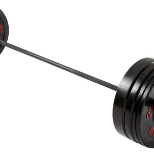 ETHOS 205 lb. Olympic Rubber Bumper Plate Set
