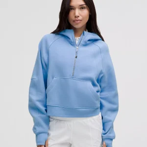 Scuba Oversized Half-Zip Hoodie
